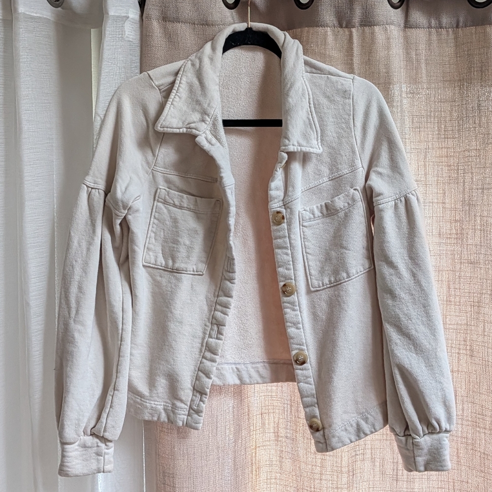 T.La Cream Utility Jacket